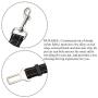 LUPAPA Dog Seat Belt for Vehicle Car (2-Pack), Adjustable Length Pet Seat Belt with Hook Lock and Seatbelt Buckle, Elastic Buffered Reflective Nylon for Shock Attenuation