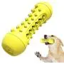 BEANDI Dog Chew Toys for Aggressive Chewers: Squeaky Dog Toys with Natural Rubber/Dog Toothbrush Pet Toys, Almost Indestructible and Durable Dog Toys for Medium/Small Pets (M, Yellow) BEANDI Dog Chew Toys for Aggressive Chewers: Squeaky Dog Toys with Natural Rubber/Dog Toothbrush Pet Toys, Almost Indestructible and Durable Dog Toys for Medium/Small Pets (M, Yellow)
