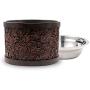 Pet Junkie Jackson Elevated Dog Bowl for Food and Water with Stainless Steel Washable Inner Bowl