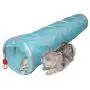 DPFXNN Collapsible Pet Tunnel, Cat Toy Tunnel, for Pet Exercise, Training, 3 Openings. with Cat Toys for Cats, Rabbits, Guinea Pigs DPFXNN Collapsible Pet Tunnel, Cat Toy Tunnel, for Pet Exercise, Training, 3 Openings. with Cat Toys for Cats, Rabbits, Guinea Pigs