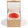 Petzilla Ceramic Food Bowl for Cats and Small Dogs, Heavy Base Feeding Dish, Prevent Tipping or Spill Over, Space Capsule Shape Design, Made of Ceramic