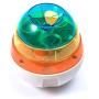 Buyter Pet Puzzle Fun Feeding Interactive Tumbler Three-Layer Leaking Food Dispenser Meal Ball Resin Toy