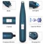 BASEIN Pet Foot Hair Clippers with Led Light, Professional Pet Hair Trimmers, Pet Grooming Kit, Low Noise, USB Rechargeable, Electric Clippers for Hair Around Face, Eyes, Ears, Rump, Paws