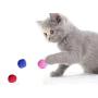 PET SHOW 1.8'' Soft Cat Toy Balls Kitten Toys Pompon Ball Assorted Color