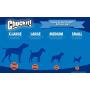 Chuckit! 6 Pack of Ultra Squeaker Ball Dog Toys, Medium, Whistles When Thrown