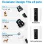 MODUS Pet Nail Grinder for Small Medium Large Dogs and Cats, 2-Speed Rechargeable Portable Low Vibration and Low Noise Electric Pet Nail Trimmer with LED Illuminating Light and USB Charging