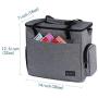 Petsfit Portable Airline Approved Travel Dog Bag with Shoulder Strap- Includes Pet Travel Bag Organizer,2 Lined Pet Food Containers,1 Waterproof Beach Blanket