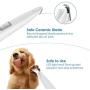 DELOMO Paw Clippers for Dogs, 2-Speed Mode Professional Cordless Dog Paw Trimmer for Trimming Pet Hair Around Paws, Eyes, Ears, Face, Rump, Low Noise