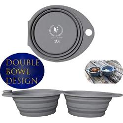 Imperio Moncada Collapsible Dog Bowl, Portable Dog Bowl
