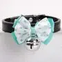 Chenyouwen Pet Toys Great 2 PCS Dog Bow Crown Pendant Silent Bells Cat Collar Pet Collar, Size:S(Blue) (Color : Blue) Chenyouwen Pet Toys Great 2 PCS Dog Bow Crown Pendant Silent Bells Cat Collar Pet Collar, Size:S(Blue) (Color : Blue)