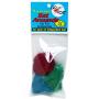 3 Count of Bat Arounds: Fur Ball Cat Toy from Da Bird