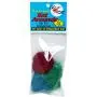 3 Count of Bat Arounds: Fur Ball Cat Toy from Da Bird