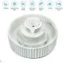 NautyPaws Cat Water Dispenser Ceramic, Cat Water Bowl Ceramic, 2.1L, Drinking Fountains Bowl for Cats and Dogs with Replacement Filters and Foam NautyPaws Cat Water Dispenser Ceramic, Cat Water Bowl Ceramic, 2.1L, Drinking Fountains Bowl for Cats and Dogs with Replacement Filters and Foam
