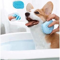 DABOQ Pet Bath Brush Dog Combing Brush cat Massage Brush, Suitable for pet Bath/Massage/Beauty Brush