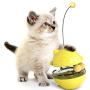 ocijf179 Cat Teaser Feeder Ball Cat Kitten Funny Tumbler Slow Eating Food Leak Dispenser Feeder Ball Teaser Toy - Blue