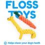 Pacific Pups Products supporting pacificpuprescue.com dog rope toys for aggressive chewers-set of 11 nearly indestructible dog toys-bonus giraffe rope toys-benefits non profit dog rescue.