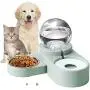 SAVFOX 2 in1 Automatic Water Dispenser Pet Bowls Set, Durable & Detachable Stainless Steel Feeder Bowl, No-Spill Dog Water Bottle & Dish for Cats & Dogs SAVFOX 2 in1 Automatic Water Dispenser Pet Bowls Set, Durable & Detachable Stainless Steel Feeder Bowl, No-Spill Dog Water Bottle & Dish for Cats & Dogs