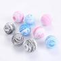 Krimo Pet Supplies, 1 Pc Starry Sky Texture Cat Chasing Toys, Pet Chewing Ball Toys for Cats and Kittens