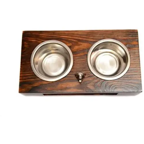 Rottweiler, a Dogs Bowl with a Relief from ArtDog Rottweiler, a Dogs Bowl with a Relief from ArtDog