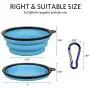 ME.FAN Collapsible Dog Bowl Travel Portable Dog Bowl(12oz) Silicone Foldable Travel Bowl/Pet Food Bowl/Cat Water Bowl/Silicone Pet Expandable Bowls + Carabiners Per Set ME.FAN Collapsible Dog Bowl Travel Portable Dog Bowl(12oz) Silicone Foldable Travel Bowl/Pet Food Bowl/Cat Water Bowl/Silicone Pet Expandable Bowls + Carabiners Per Set