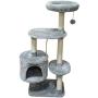 MIAO PAW Cat Tree Tower Condo Sisal Post Scratching Furniture Activity Center Play House Cat Bed Four Colors