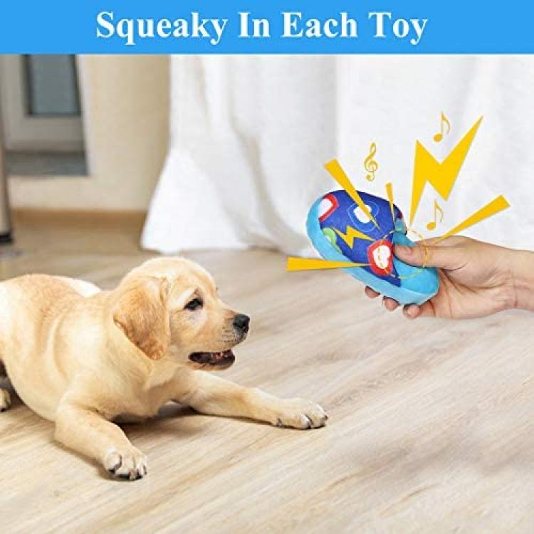 Dog Squeaky Toys Cute Plush Toys for Small Medium Dogs, Dog Chew