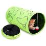 Collapsible Cat Play Tunnel Pet Interactive Tubes Toys with Fun Ball for Small Medium for Rabbits Kittens Ferrets and Dogs