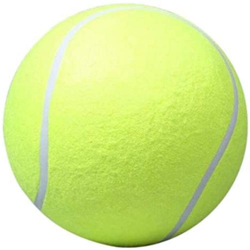 QWERTOUR 24cm Big Giant Pet Dog Puppy Tennis Ball Thrower Chucker Launcher Play Toy Signature Pet Toy Tennis Ball for Dog