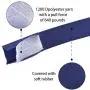 KOOWIN Personalized Waterproof Dog Harness Coated Ultra Soft Rubber with Reflective Strip, Red for Male Blue for Female, Not Hurt Pet Neck, Adjustable Medium Large Breed KOOWIN Personalized Waterproof Dog Harness Coated Ultra Soft Rubber with Reflective Strip, Red for Male Blue for Female, Not Hurt Pet Neck, Adjustable Medium Large Breed