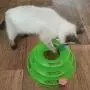 AnHua 1Pcs Random Color Funny Pet Toys Cat Crazy Ball Disc Three Levels Pet Cat Toy Tower Tracks Disc Cat Intelligence Amusement Toy AnHua 1Pcs Random Color Funny Pet Toys Cat Crazy Ball Disc Three Levels Pet Cat Toy Tower Tracks Disc Cat Intelligence Amusement Toy