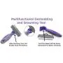 Hertzko Pet Deshedding Tool Gently Removes Shed Hair - for Small, Medium, Large, Dogs and Cats, with Short to Long Hair Hertzko Pet Deshedding Tool Gently Removes Shed Hair - for Small, Medium, Large, Dogs and Cats, with Short to Long Hair
