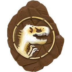 Jurassic World Fossil Vinyl Toys for Dogs with T-Rex, Triceratops Logo Bulk Order, 24 Pieces for Pet Shops | Squeaky Dog Toys Safe for All Dogs and Aggressive Chewers