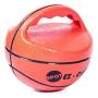 SPOT EZ Catch 6'' Ball | Dog Ball with Handle | Rubber Basketball Design | Pet Toys | Dog Toys | Dog Squeaky Toy | Interactive Dog Toys | Dog Balls | Dog Backyard Fun | Durable Dog Toys | Play Fetch