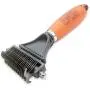 GoPets Pet Grooming Kit Bundle with 2 Sided Dematting Comb and Deshedding Rake + Professional Self-Cleaning Slicker Brush for Dogs and Cats GoPets Pet Grooming Kit Bundle with 2 Sided Dematting Comb and Deshedding Rake + Professional Self-Cleaning Slicker Brush for Dogs and Cats