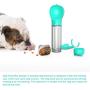 PetHaven Dog Water Bottle 4 in 1 Portable Pet Water Bottle Bowl, Food Holder, Poop Bag Holder-Walking Travel Hiking - Large 300ml Drinking Water Dispenser - (Poop Bag Included)