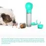 PetHaven Dog Water Bottle 4 in 1 Portable Pet Water Bottle Bowl, Food Holder, Poop Bag Holder-Walking Travel Hiking - Large 300ml Drinking Water Dispenser - (Poop Bag Included) PetHaven Dog Water Bottle 4 in 1 Portable Pet Water Bottle Bowl, Food Holder, Poop Bag Holder-Walking Travel Hiking - Large 300ml Drinking Water Dispenser - (Poop Bag Included)