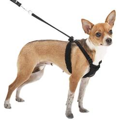 SPORN No-Pull Dog Harness, Mesh, Black, Extra Small