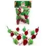 AXEL PETS 20 Merry Christmas Festive Holiday Cat Mice Toys with Catnip and Rattle Sound Made of Real Rabbit Fur Interactive Catch Play Mouse Toy for Cat, Pack of 20 Mice AXEL PETS 20 Merry Christmas Festive Holiday Cat Mice Toys with Catnip and Rattle Sound Made of Real Rabbit Fur Interactive Catch Play Mouse Toy for Cat, Pack of 20 Mice