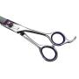 KENCHII Scorpion KESC8C Level-1 8 Inch Curved Even Handle Scissor - Silver