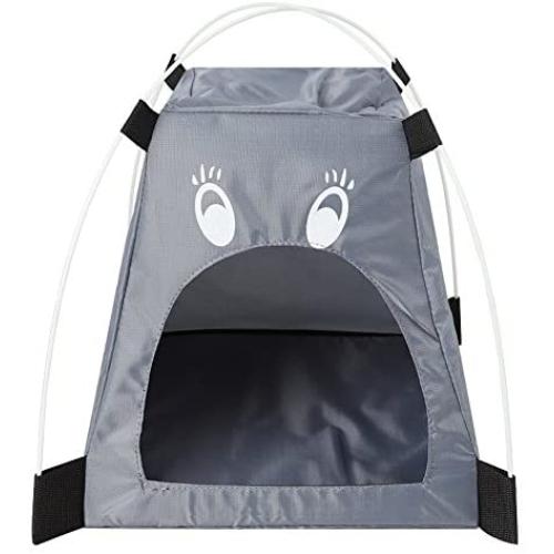 Luck Dawn Cat Tent Bed, Portable Oxford Cloth Pet Travel Bed with Removable Cushion for Indoor/Outdoor Use