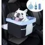 LIMETEK Pet Car Booster Seat, Elevated Car Seat for Dogs with Metal Frame Construction, Lookout Dog Car Seats for Small Dogs Pets Up to 25Lbs LIMETEK Pet Car Booster Seat, Elevated Car Seat for Dogs with Metal Frame Construction, Lookout Dog Car Seats for Small Dogs Pets Up to 25Lbs