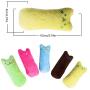 Grehod 5pcs Cat Toys, Cat Pillow Pet Toys, Kitten Interactive Toys, Catnip Chew Toys, Plush Doll Chew Toys, Catnip Doll Toys, Play Bite Decompression