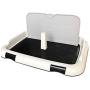 DAN Pet Potty Puppy Toilet with Simulation Wall for Male Dog Pee Training Pad