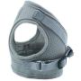 Manava Pet Harness with Leash Set, Adjustable Soft Mesh Reflective Pet Harnesses, Escape Proof Mesh Puppy Harnesses,Suitable for Cat, Kittens, Puppies, Small Dogs, Pets (XL, Black)