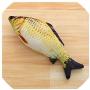 Plush Creative 3D Carp Fish Shape Cat Toy Gift Cute Simulation Fish Playing Toy for Pet Gifts Catnip Fish Stuffed Pillow Doll