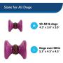 PetSafe Busy Buddy Ultra Woofer Treat Ring Dog Toy – Ultra Thick Treat Rings – Large
