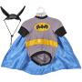 DC Comics Batman Pet Costume Shirt With Cape