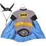 DC Comics Batman Pet Costume Shirt With Cape
