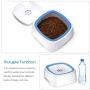 Dog Water Bowl Vehicle Carried Floating Bowl, No Spill Dog Bowl Anti Gulping Dripless Avoid Wet Mouth Pet Bowl with Food Grade Material for Dogs/Cats, Keep Water Fresh