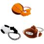 N/ hfjeigbeujfg Squeak Toys,Molar Chew Play Toy Dog Cats Puppy Cotton Rope Football Baseball Plush Doll Sound Play Chew Toy - Basketball
